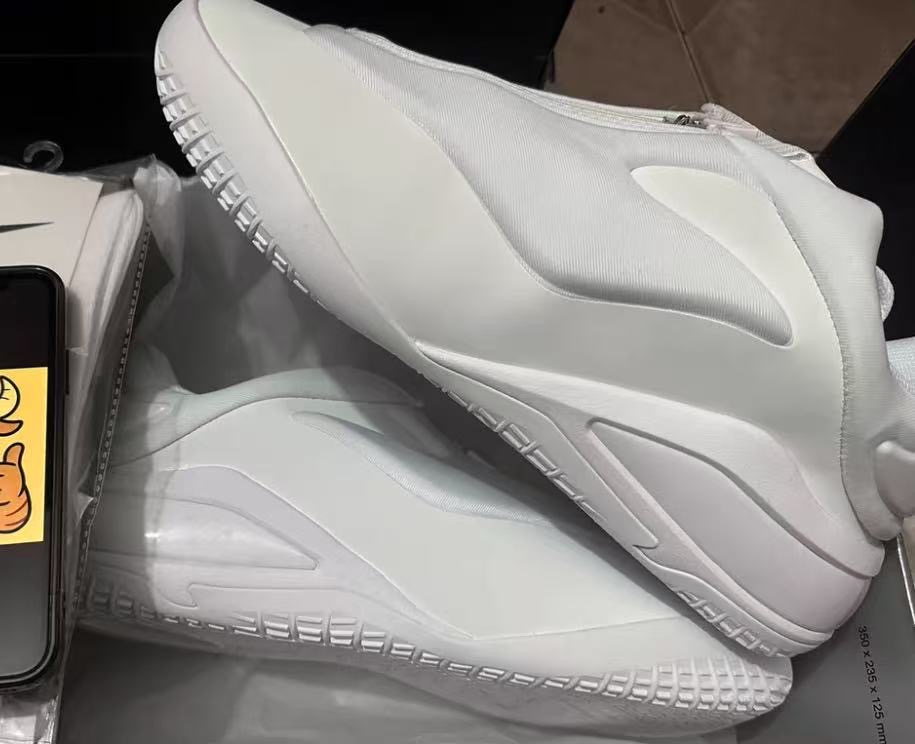 Converse Shai 001 "Clean Slate" All-White Basketball Sneakers