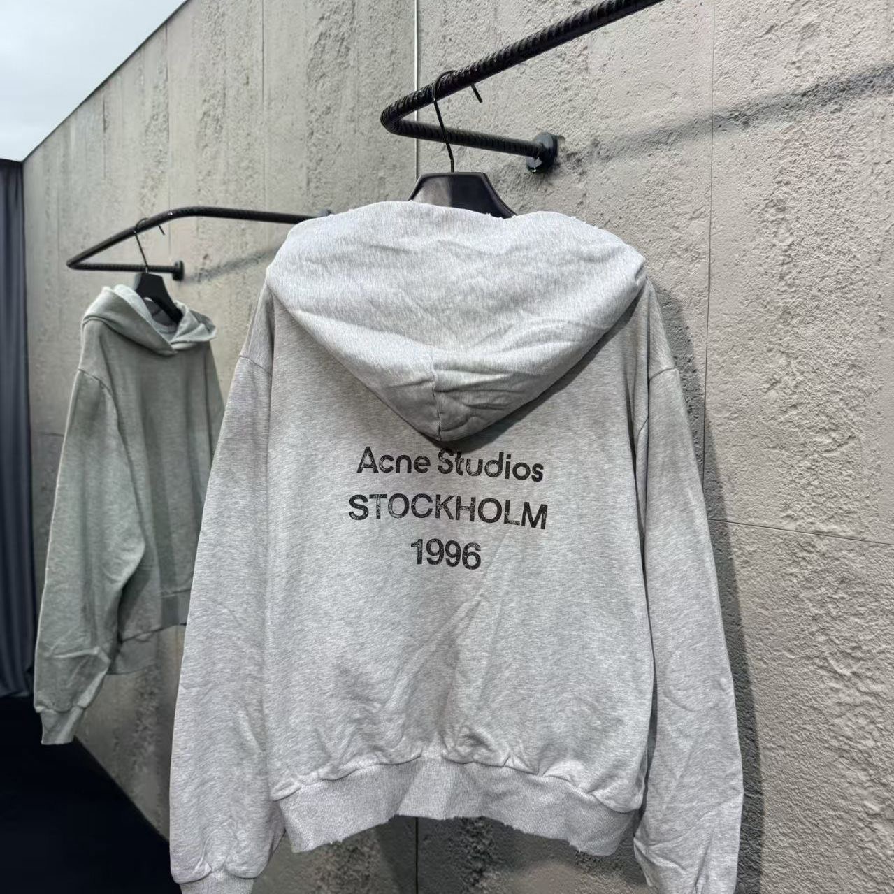 Acne Studios Stockholm 1996 Back Print Hoodie