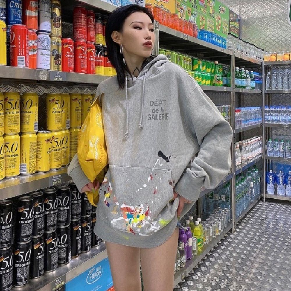 Colorful Print Hoodie 3 Colors