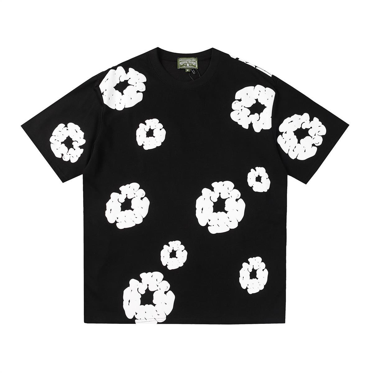 Kapok tshirt various colors puff priniting