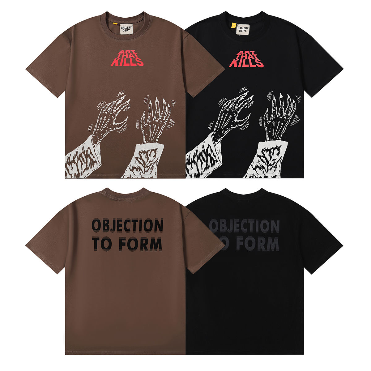 Skull Hands Tee 2 Colors