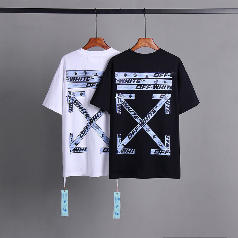 Back Blue Tape Arrow Tee 2 Colors