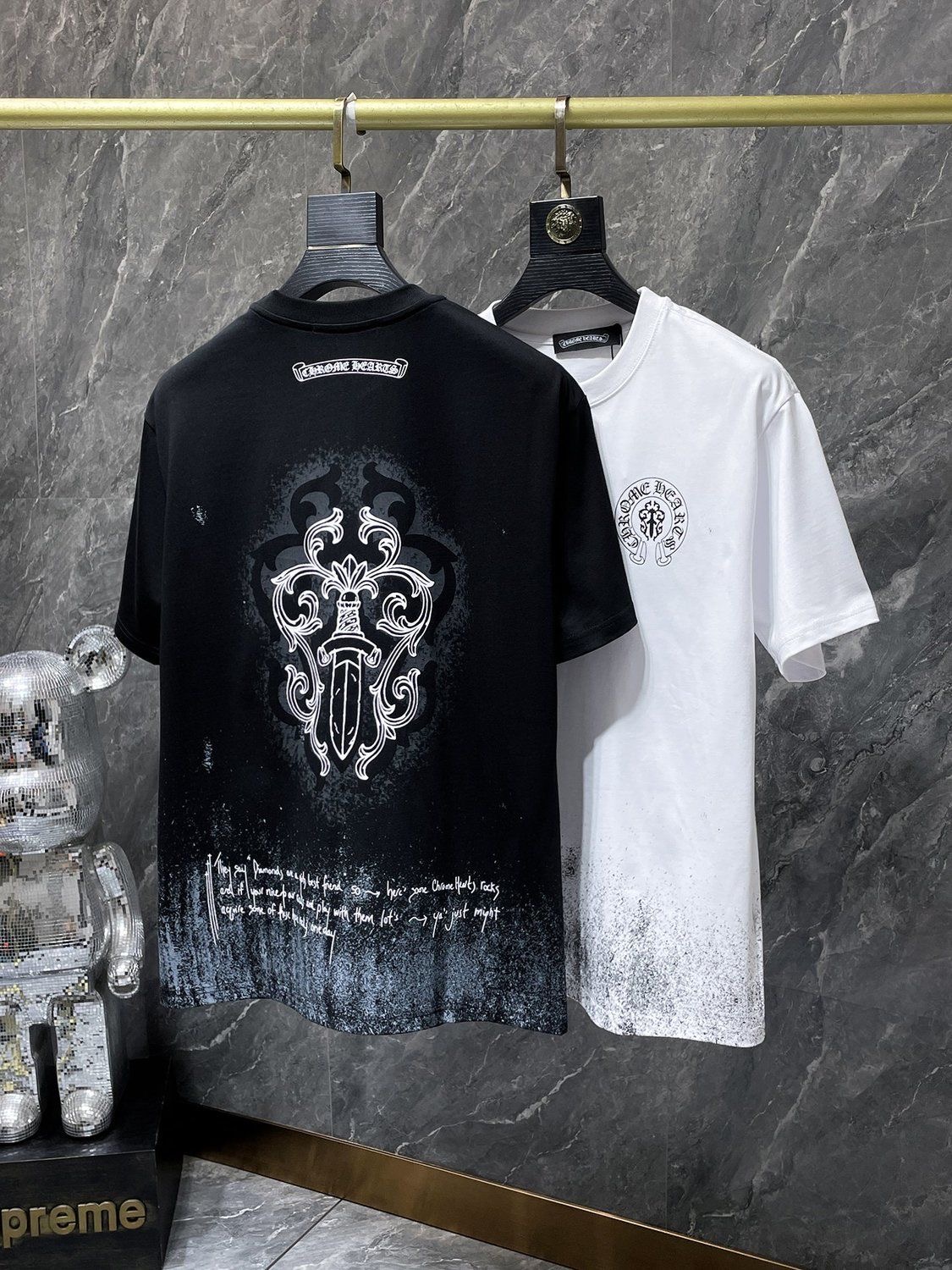 summer new kroes roman hoof cross T