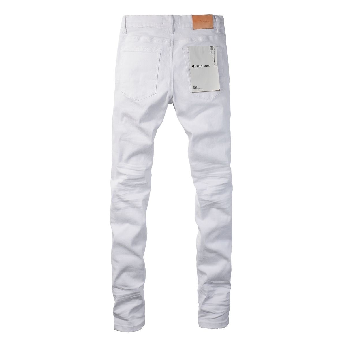 No. 9046 Ripped Jeans White Color