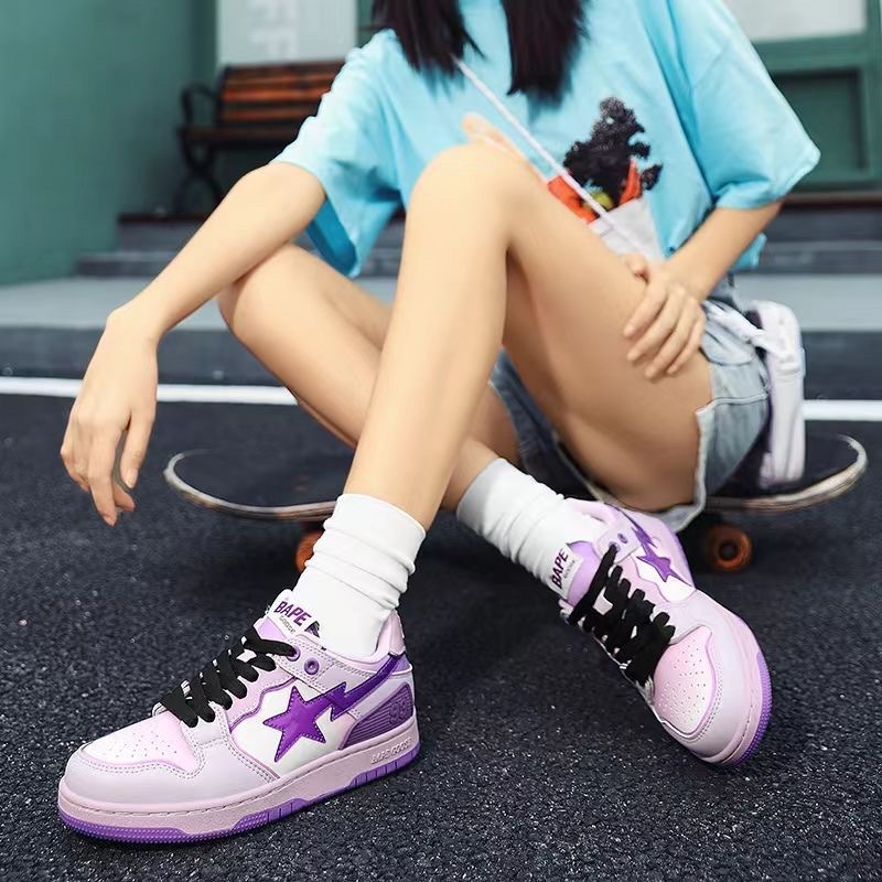 Star Logo Gradient Color Shoes 3 Colors
