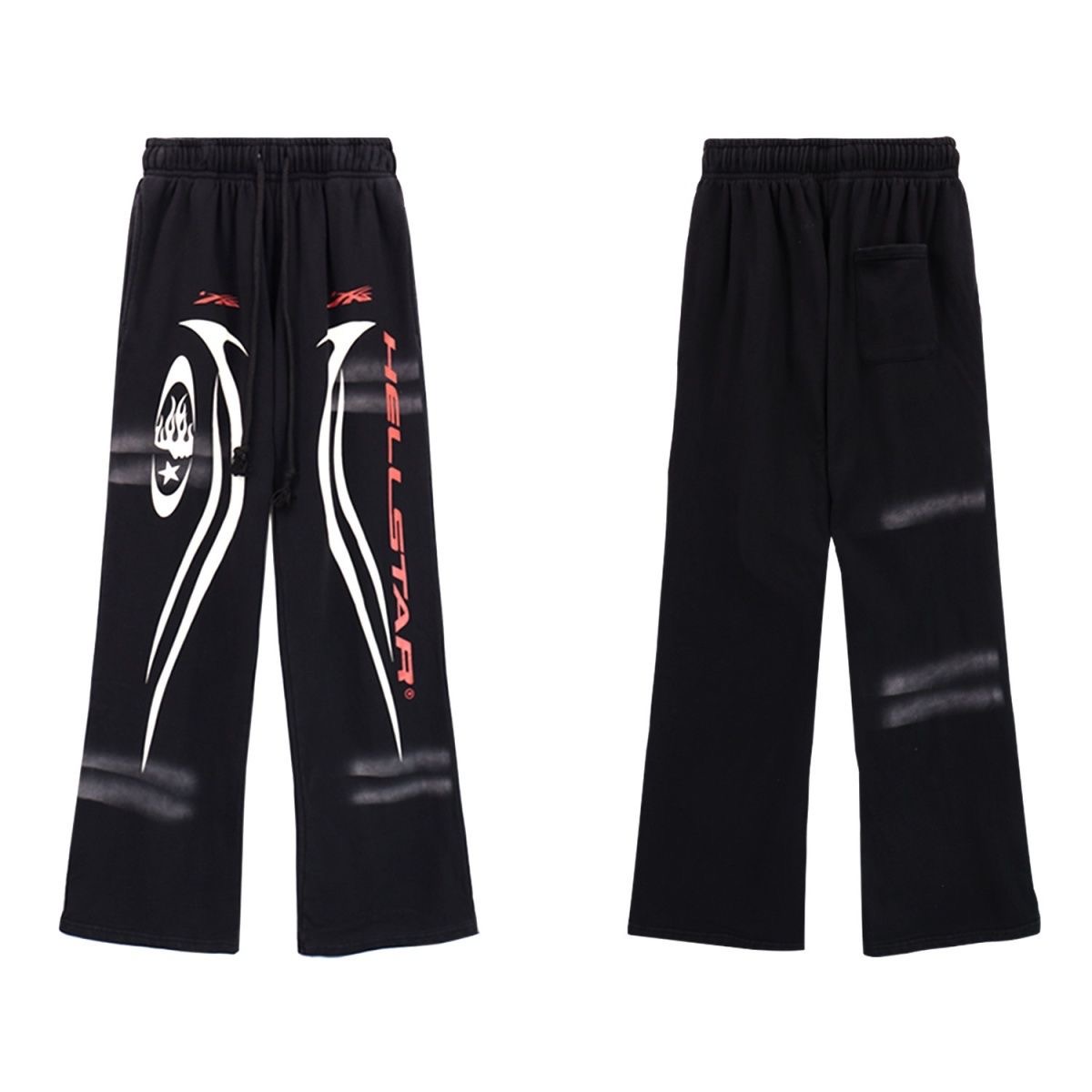 Fashion new cat must do old washed wool circle pant