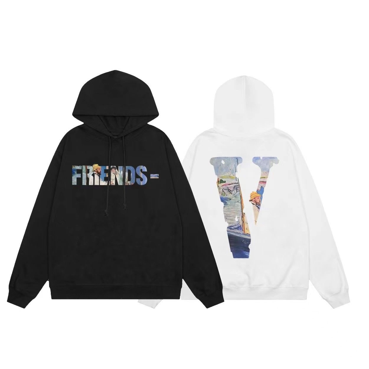 The Monay painting Friends Hoodie 2 Colors