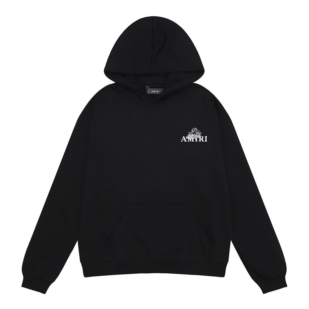 Cupid Logo Hoodie Black Color