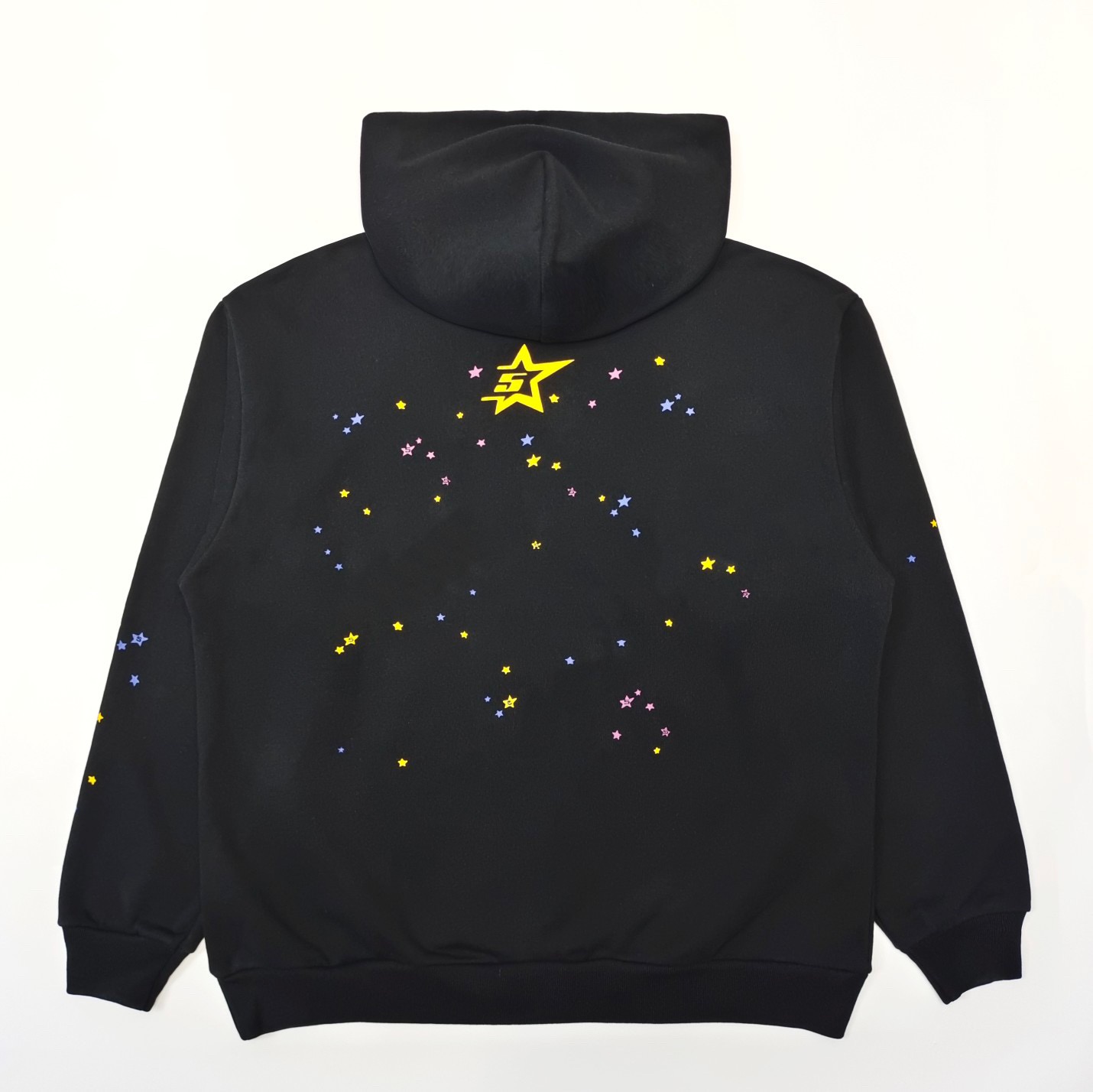 1:1 Best Quality pink letters Hoodie Black Color