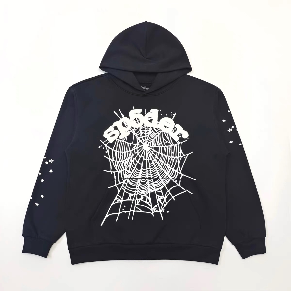 1:1 best quality spiderweb foam hoodie