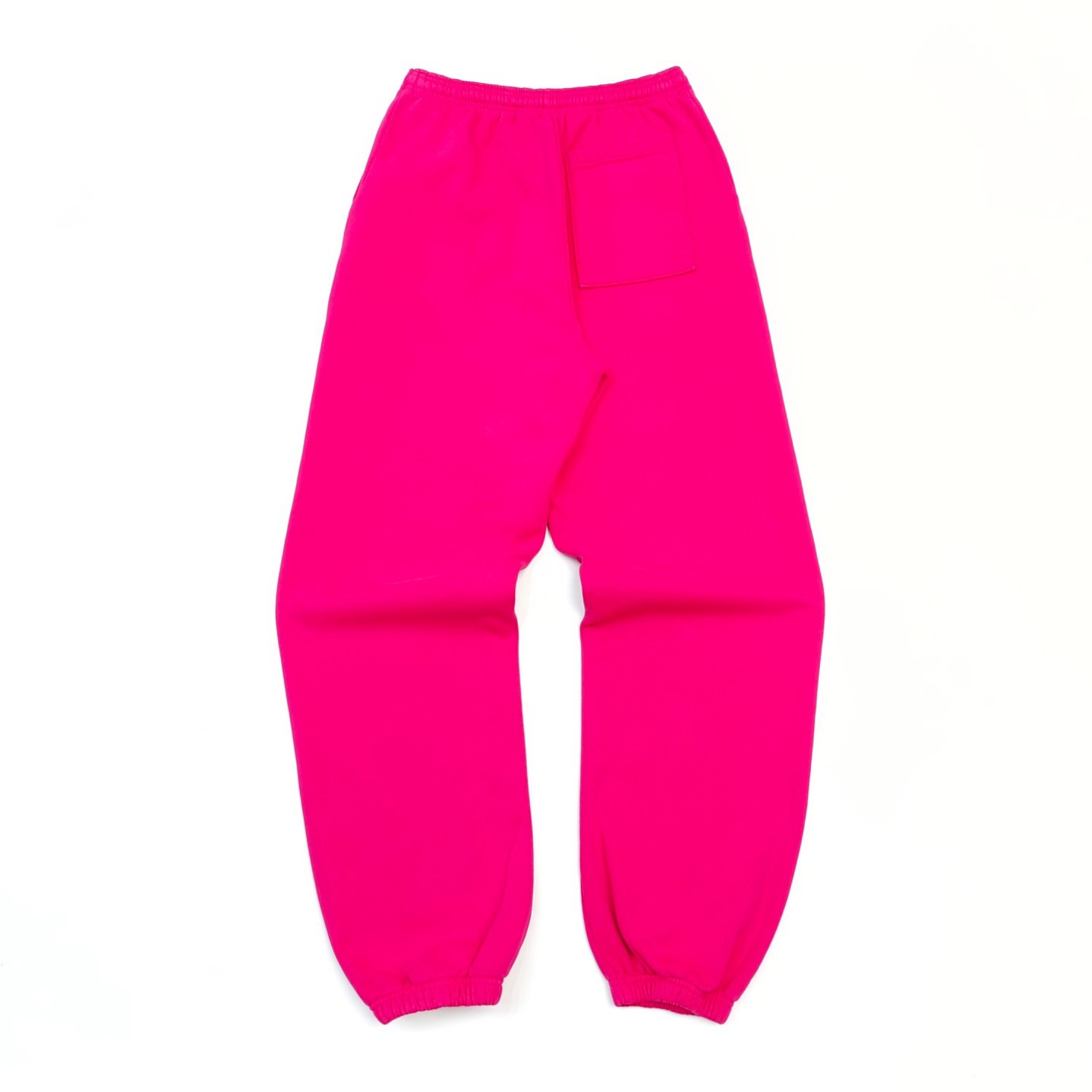 1:1 Best Quality White Letters Pants Pink Color