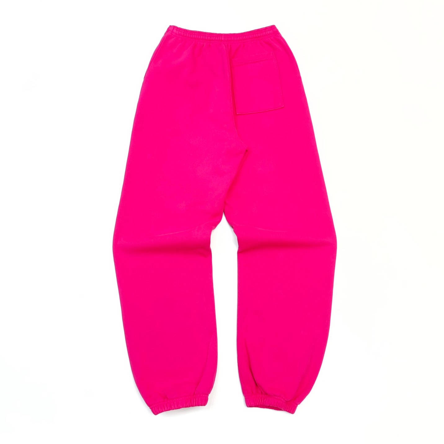1:1 Best Quality Black Letters Pants Pink