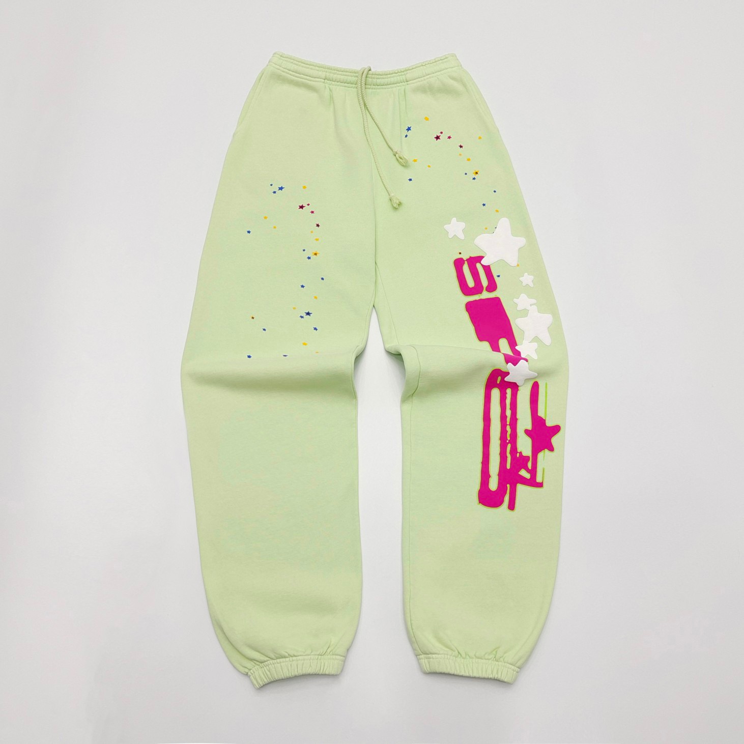 1:1 Best Quality Side Letters Light Green Color