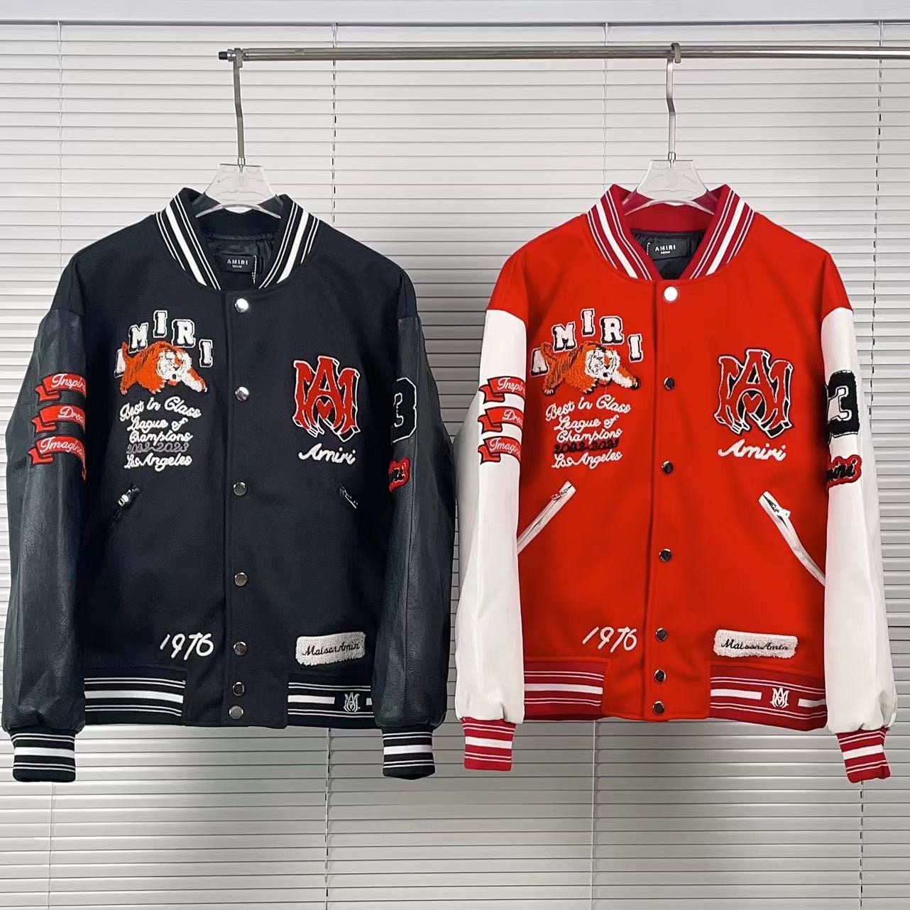 Amiri Tiger embroidery Jacket 2 Colors