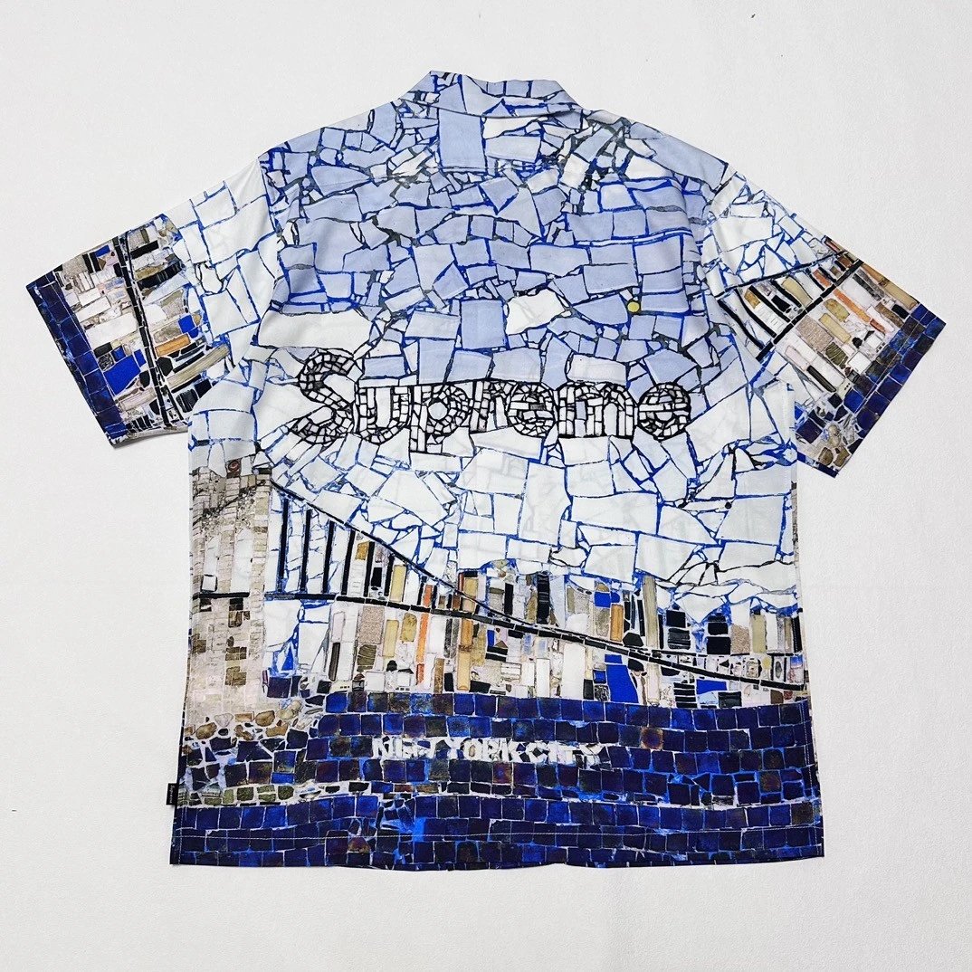 1:1 Best Quality Supreme 24SS Mosaic T shirt