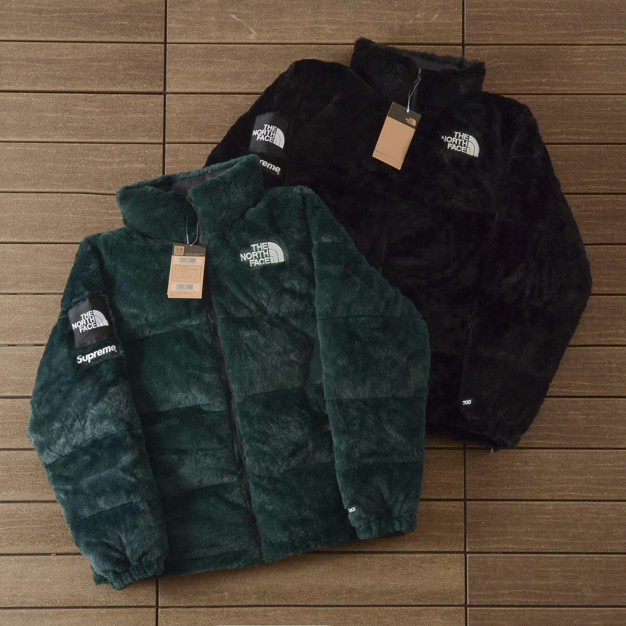 Supreme & TNF Hair Down Jacket 2 Colors