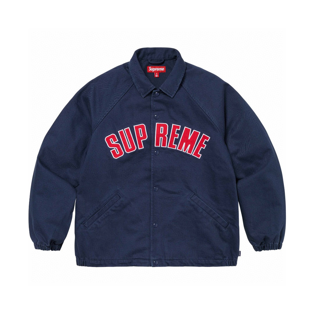 Supreme 24SS Cracked Coaches Jacket 2 Colors