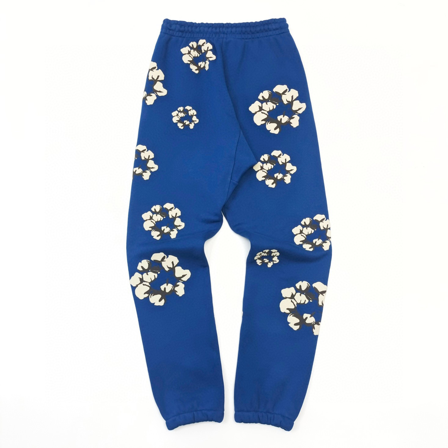 1:1 Best Quality Denim Tears Cotton Logo Pants Blue