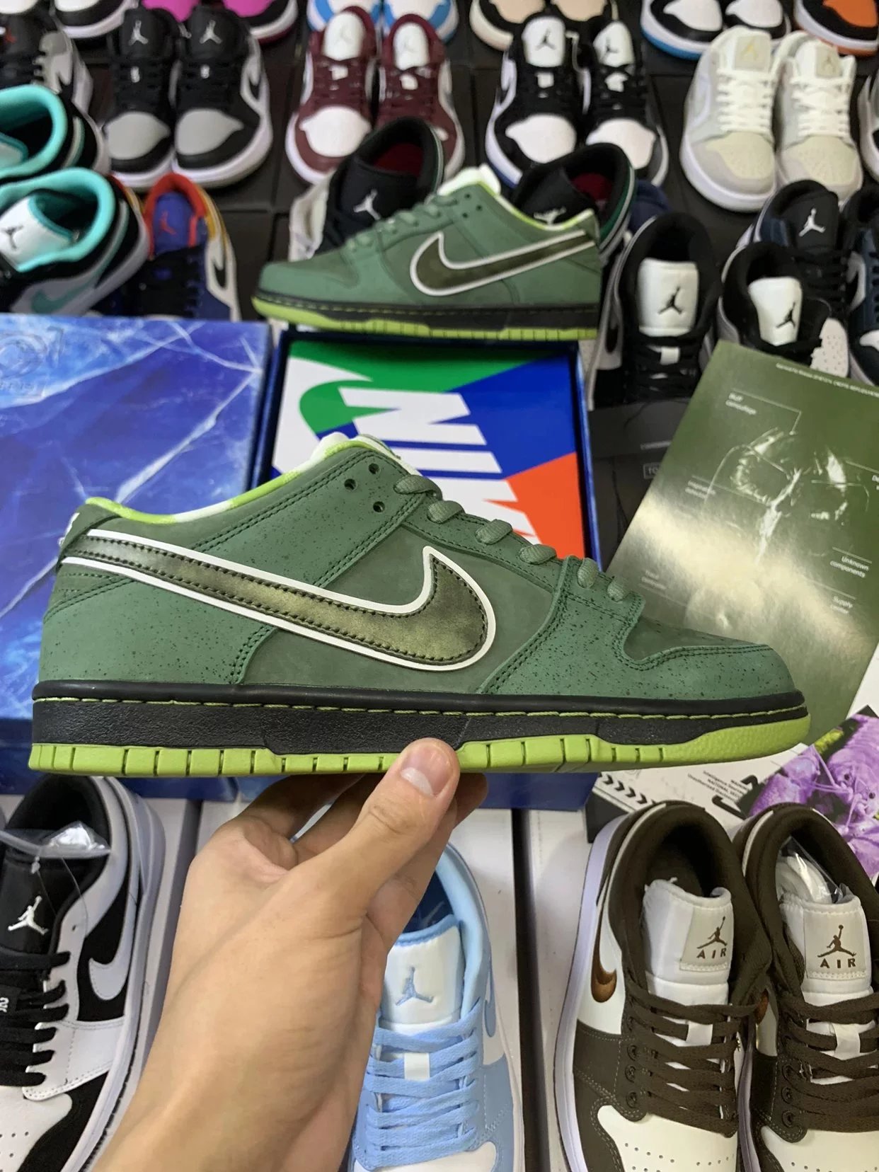 Concepts Nike SB Dunk Low Green
