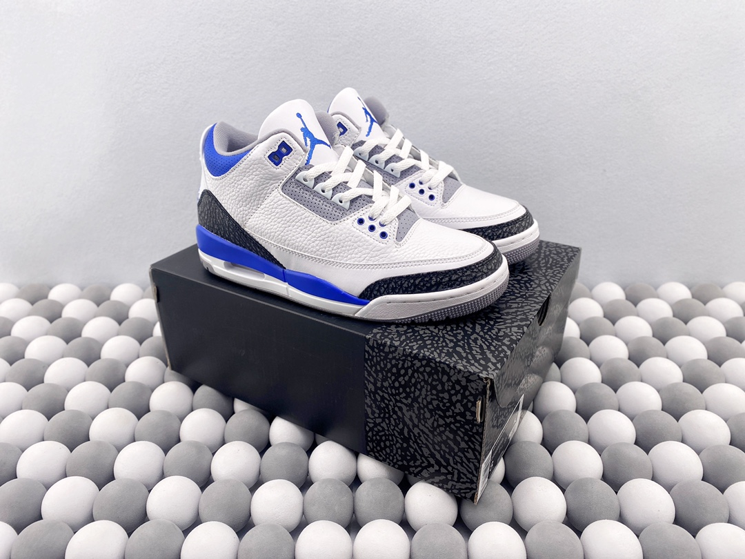 2024 Air Jordan 3 Retro Racing Blue Color