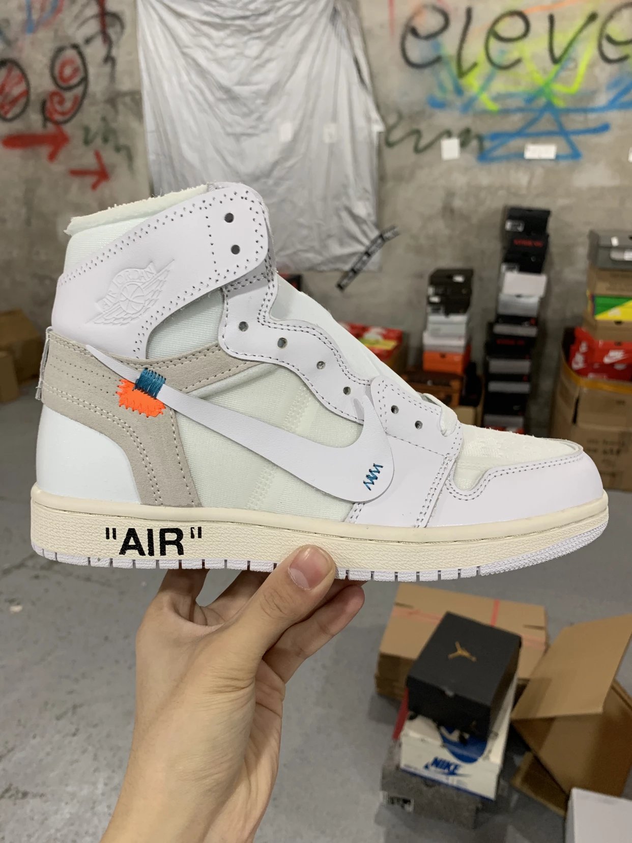 Air Jordan 1 Retro High Off White Euro