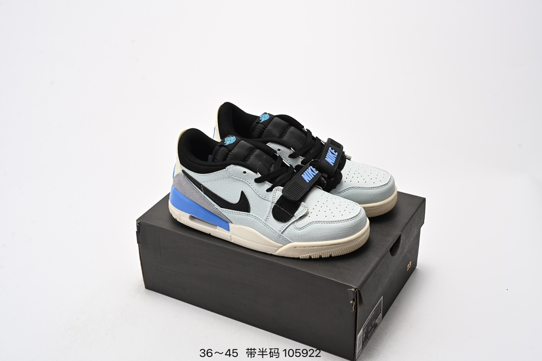 Air Jordan Legacy 312 Low AJ312  Black X Light Blue
