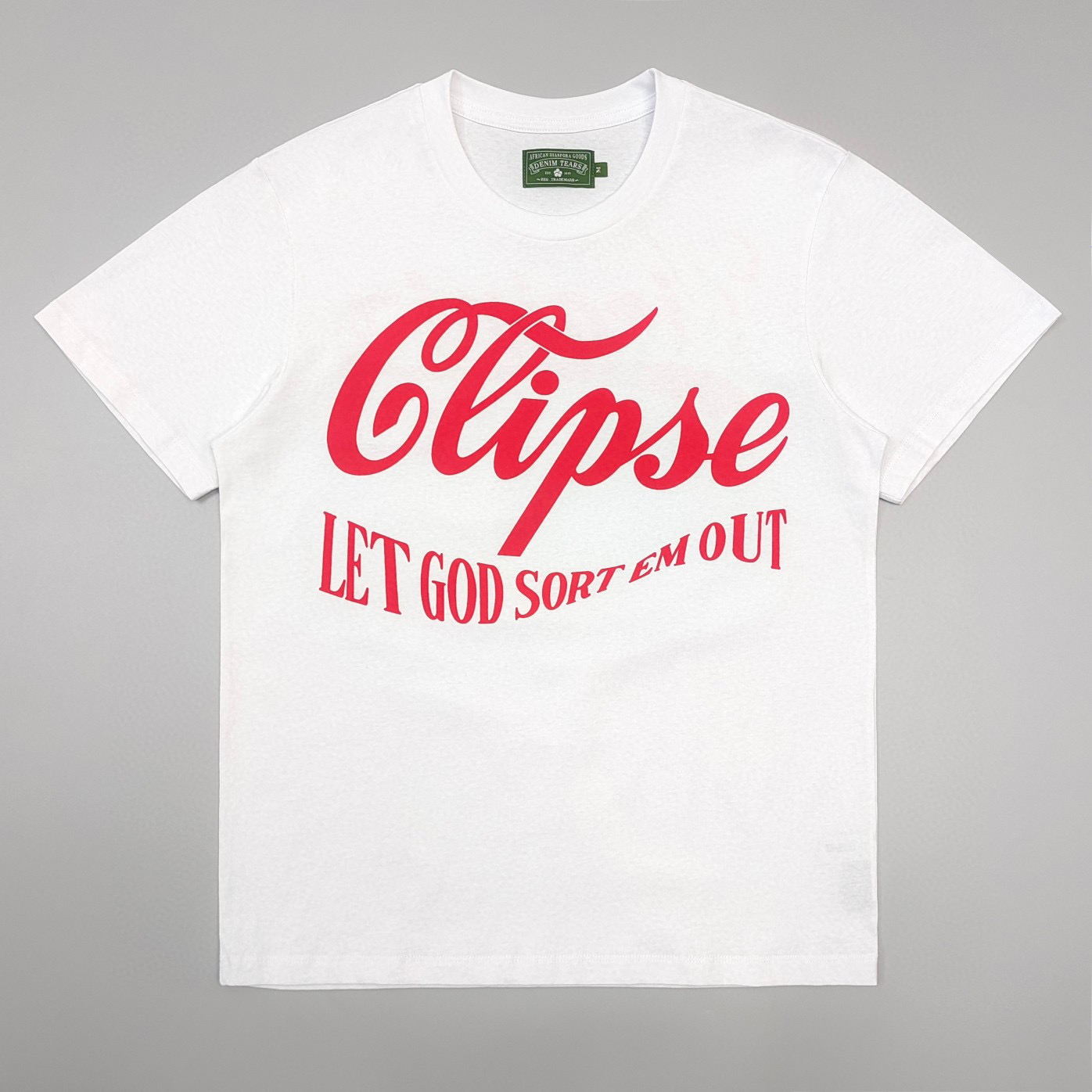 1:1 Best Quality Denim Tears Virginia Tee White Color