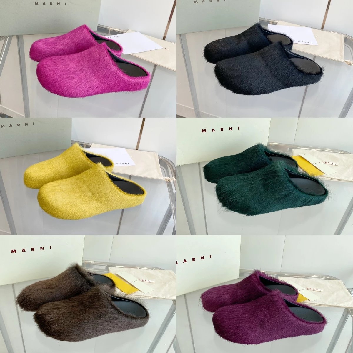 Marni Sabot Mule Slipper 7 Colors