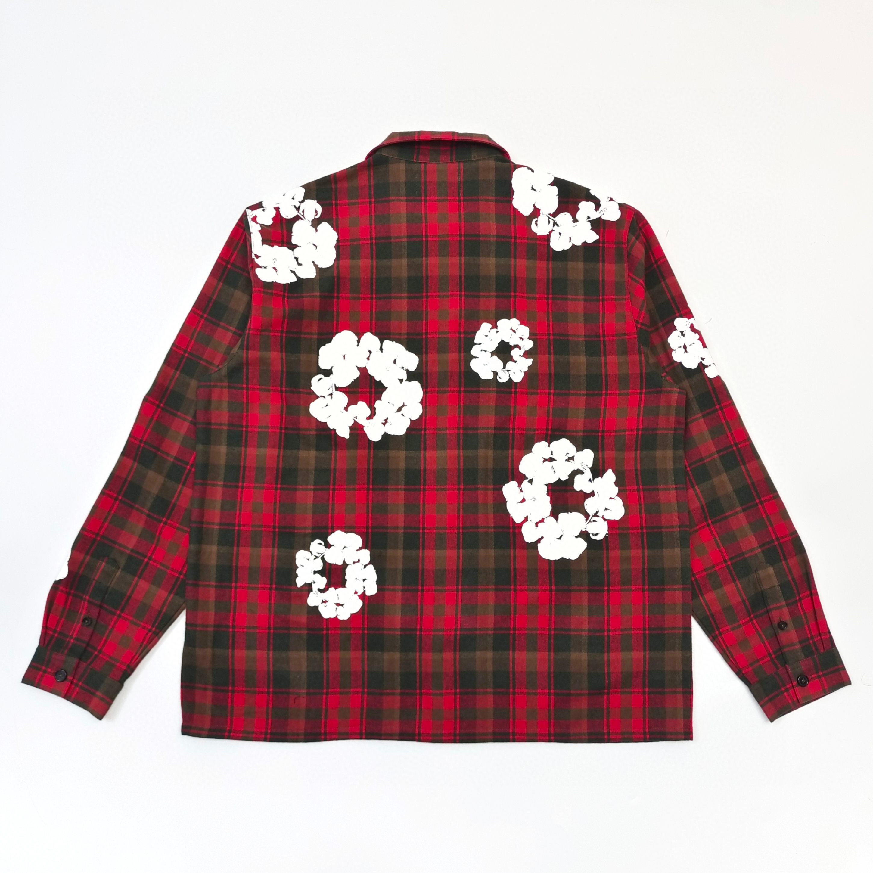 1:1 Best Quality Denim Tears Checker Jacket Red