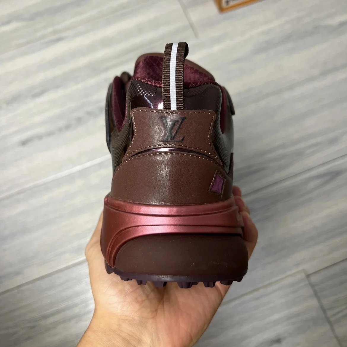 LV Runner Tatic Dark Brown Color