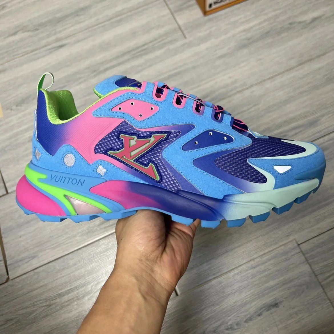LV Runner Tatic mix Color Blue