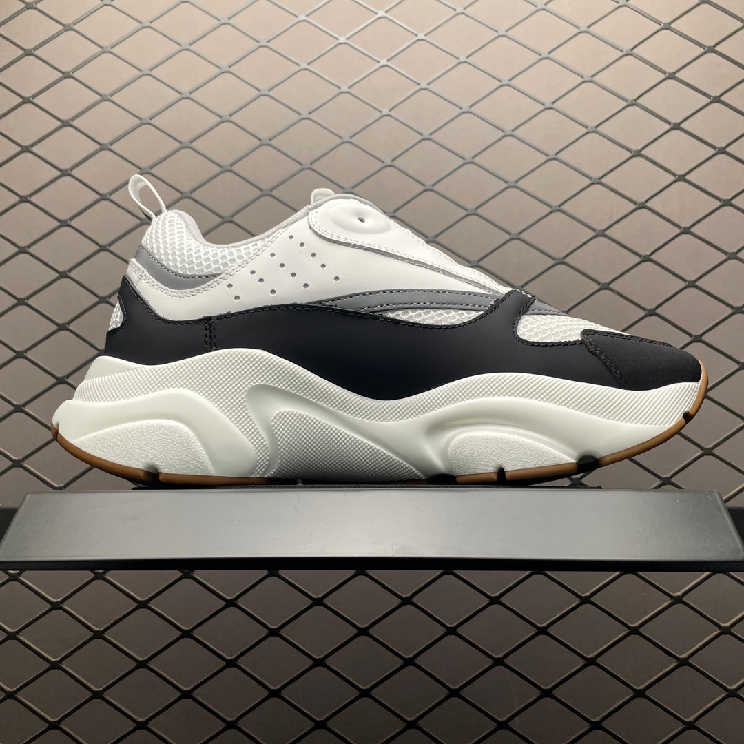 dior b22 white black and grey shoes