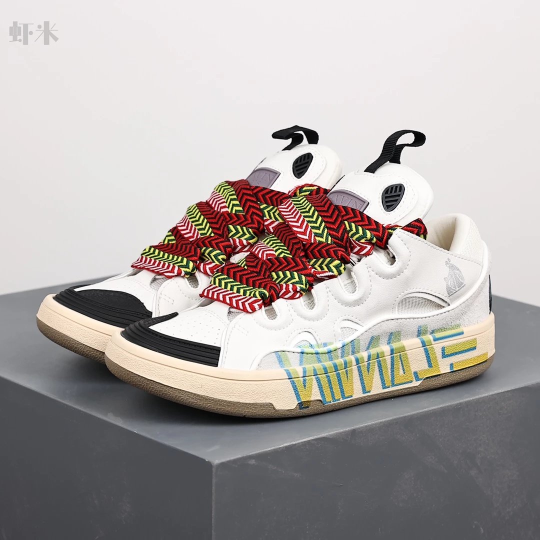 1:1 Best Quality Lanvin Crub Bread Shoes With Logo Print