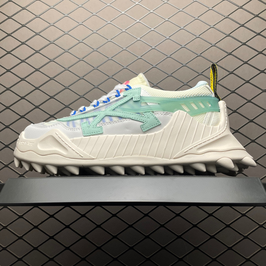 1:1 Best Quality Off White ODSY 1000 Shoes White & Green
