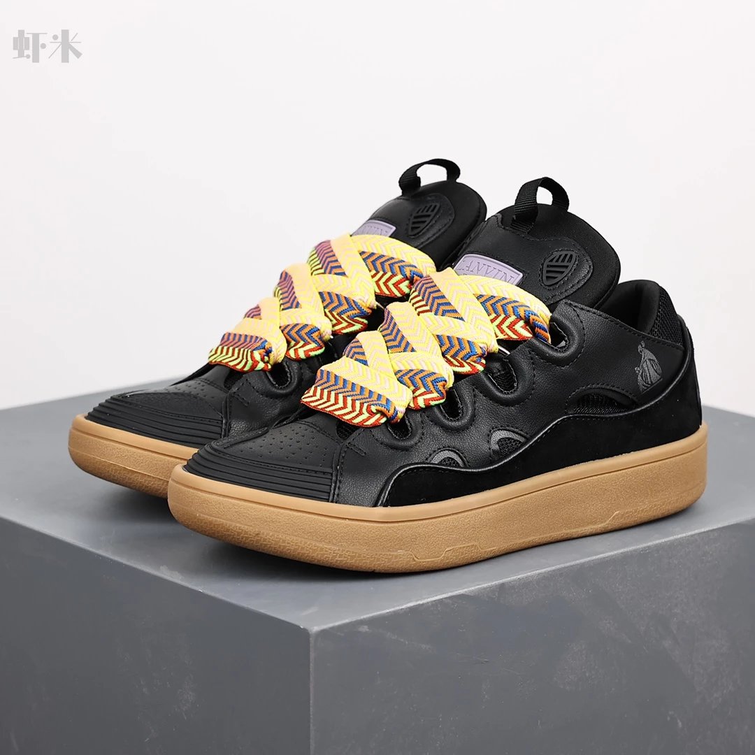 1:1 Best Quality Lanvin Crub Bread Shoes Black
