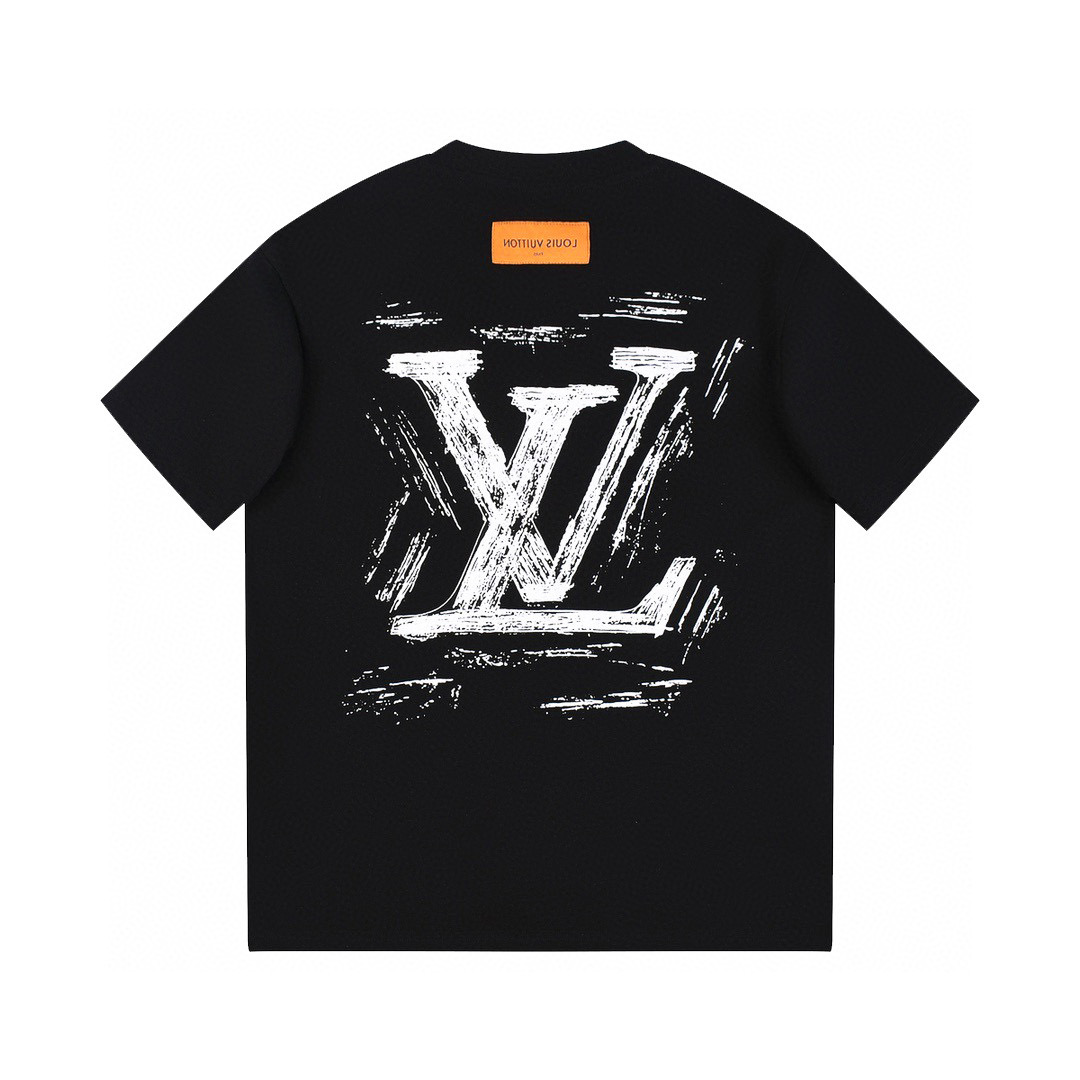 LV graffiti Logo Tee 2 Colors