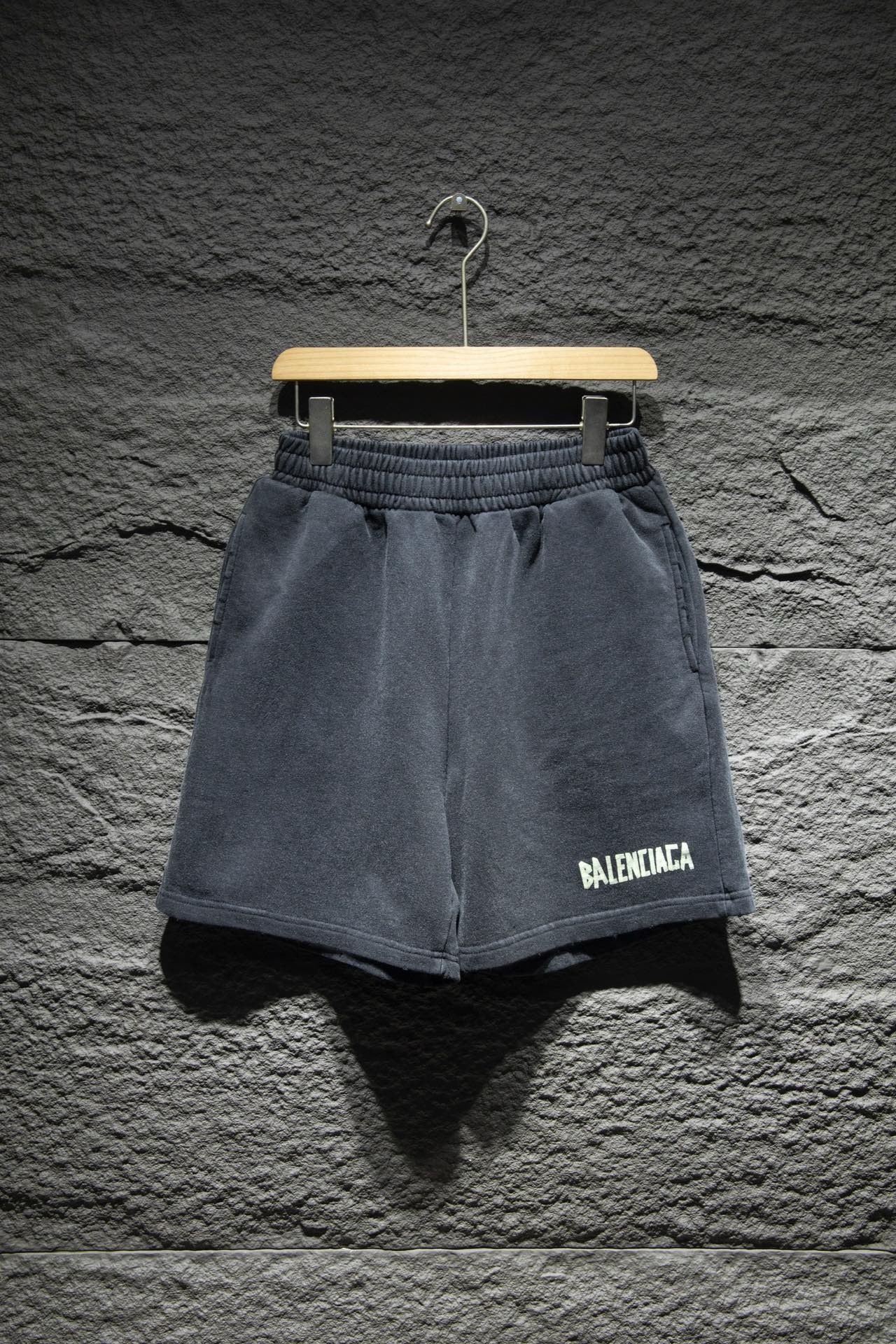 balenciaga adhesive tape shorts