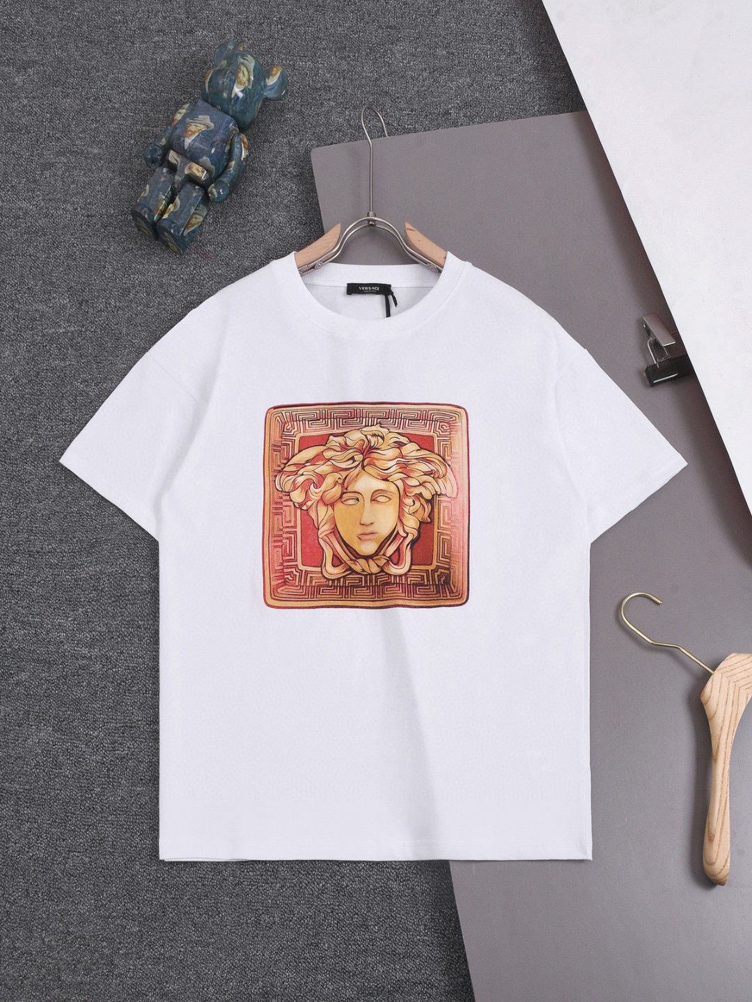 Versace Square Logo Tee 2 Colors