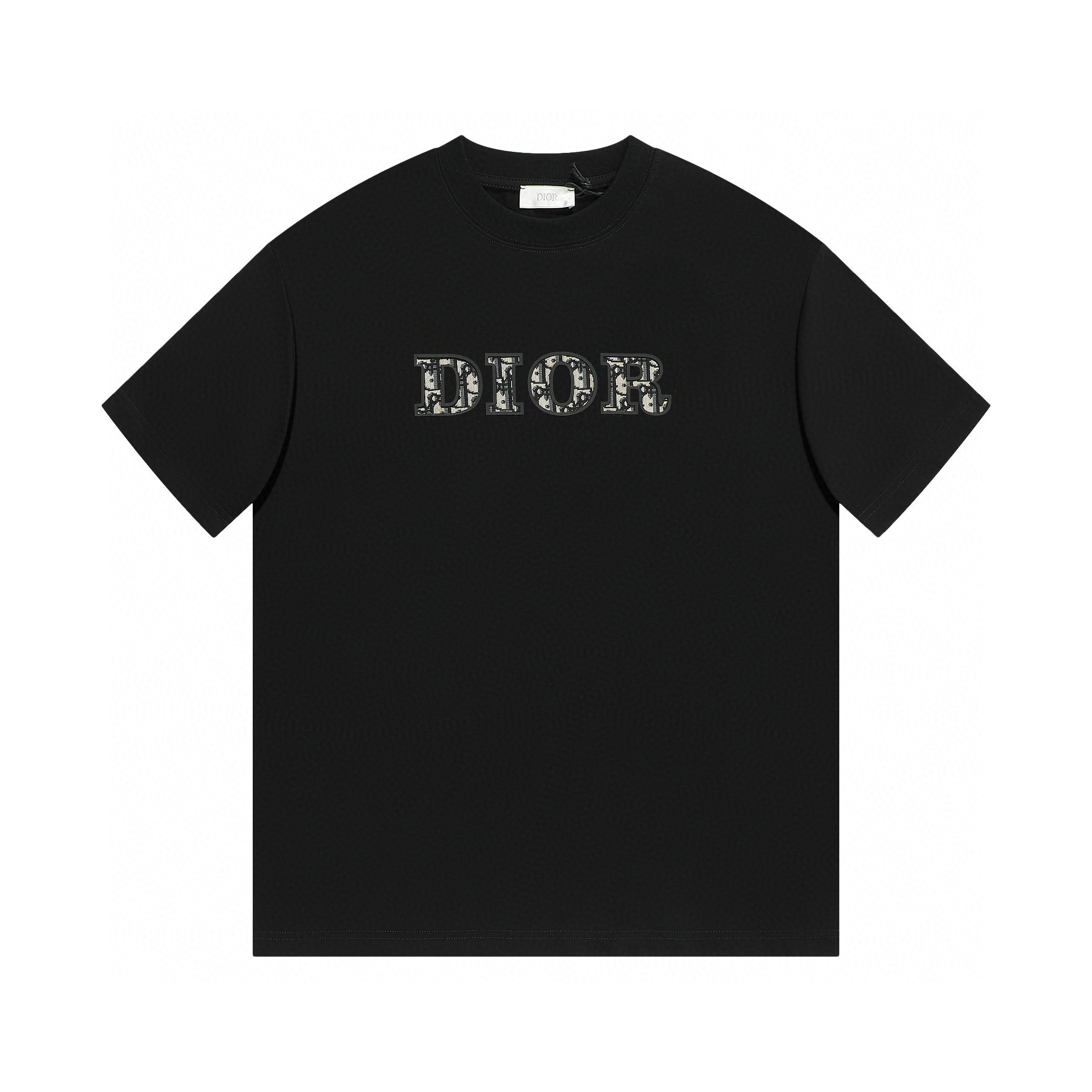 Dior Classic Embroidery Logo Tee 2 Colors
