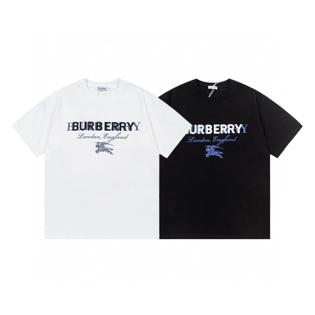 Burberry overlapping Logo Tee 2 Colors