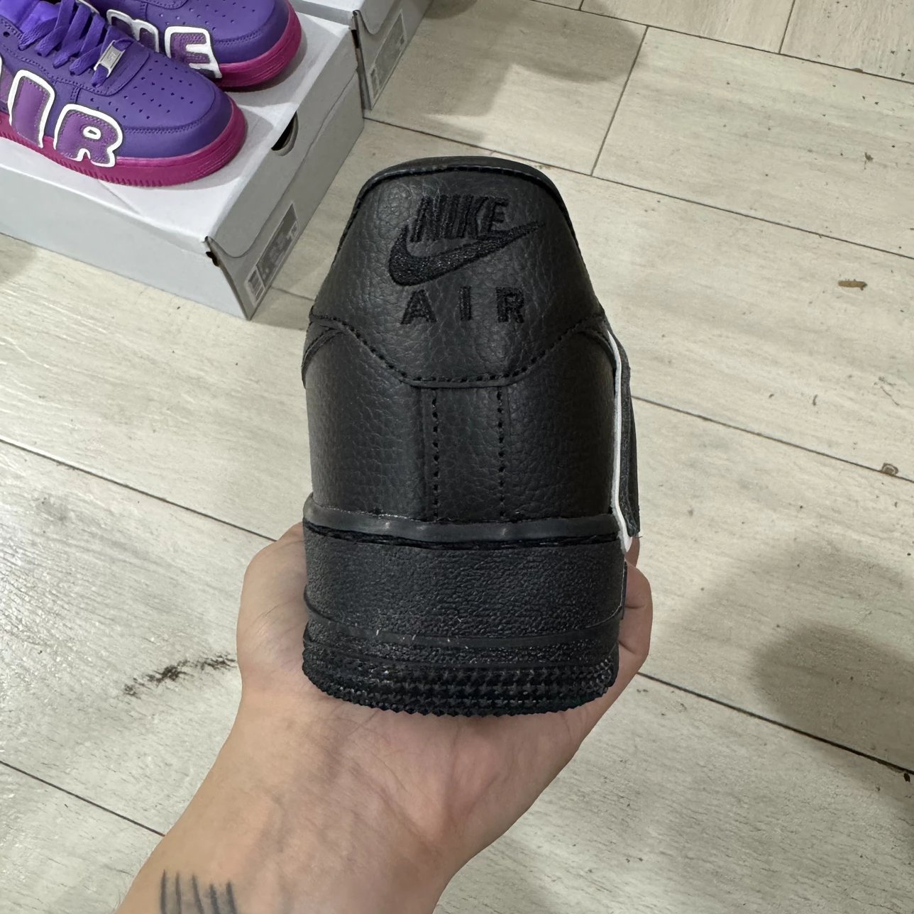 Air Force 1 & CPFM Shoes Black
