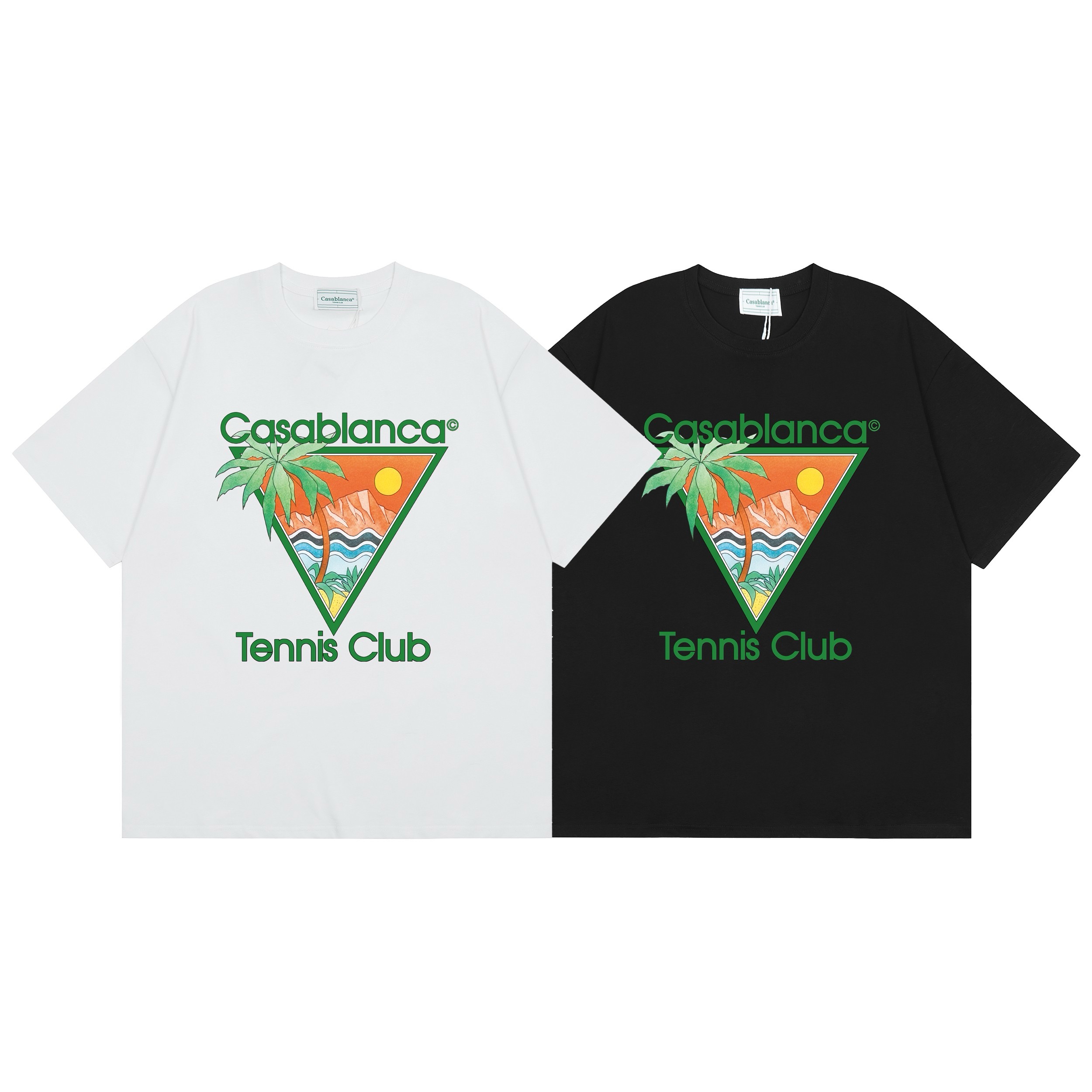 sunsite with beautiful tree printed tshirt