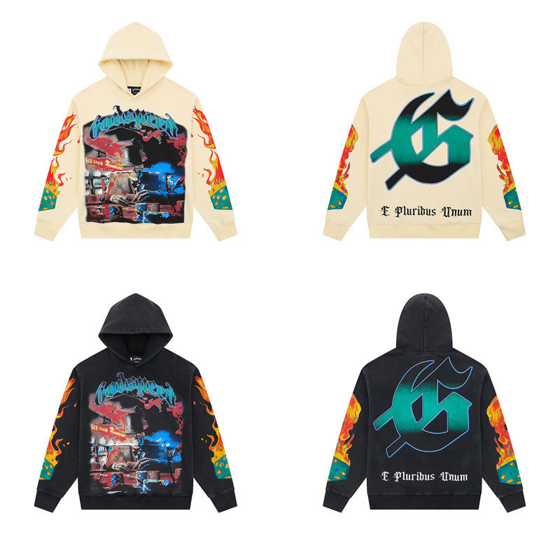 Godspeed Skull Gambling Hoodie 2 Colors