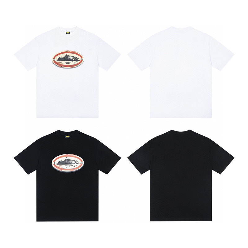 Corteiz Red island Logo Tee 2 Colors