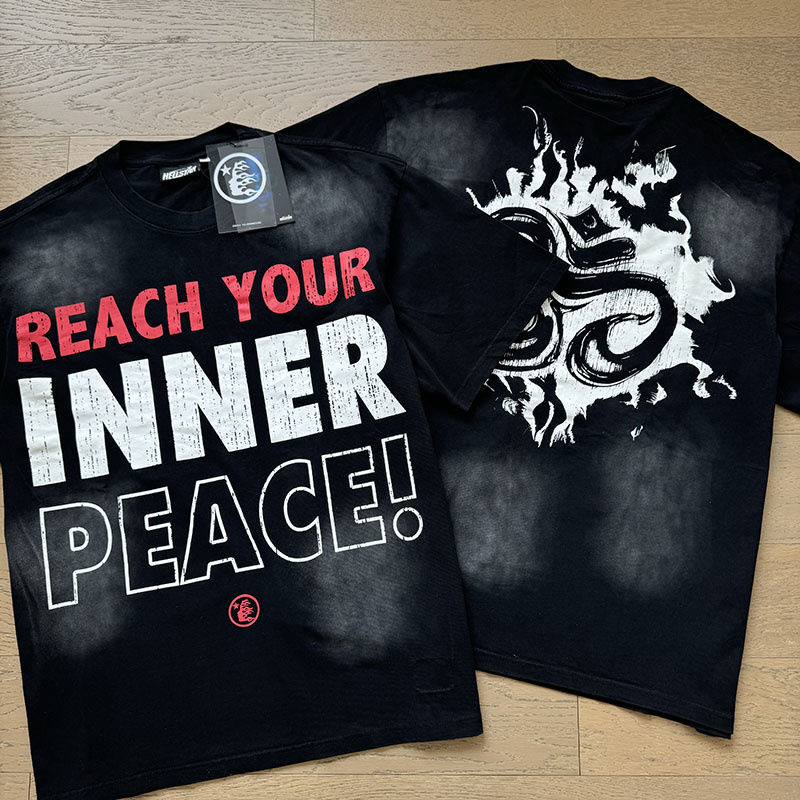 Hellstar Reach your inner peace Tee Black