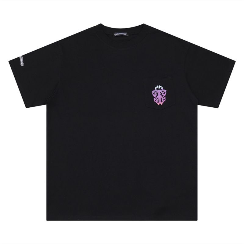 Chrome Hearts Gradient Purple Logo Tee 2 Colors