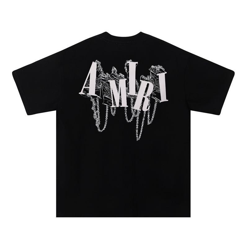 AMIRI Chain Logo Letters Tee 2 Colors