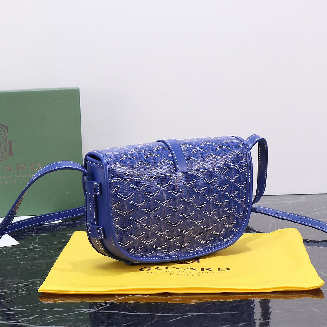 Goyard Messenger Bag Navy Blue