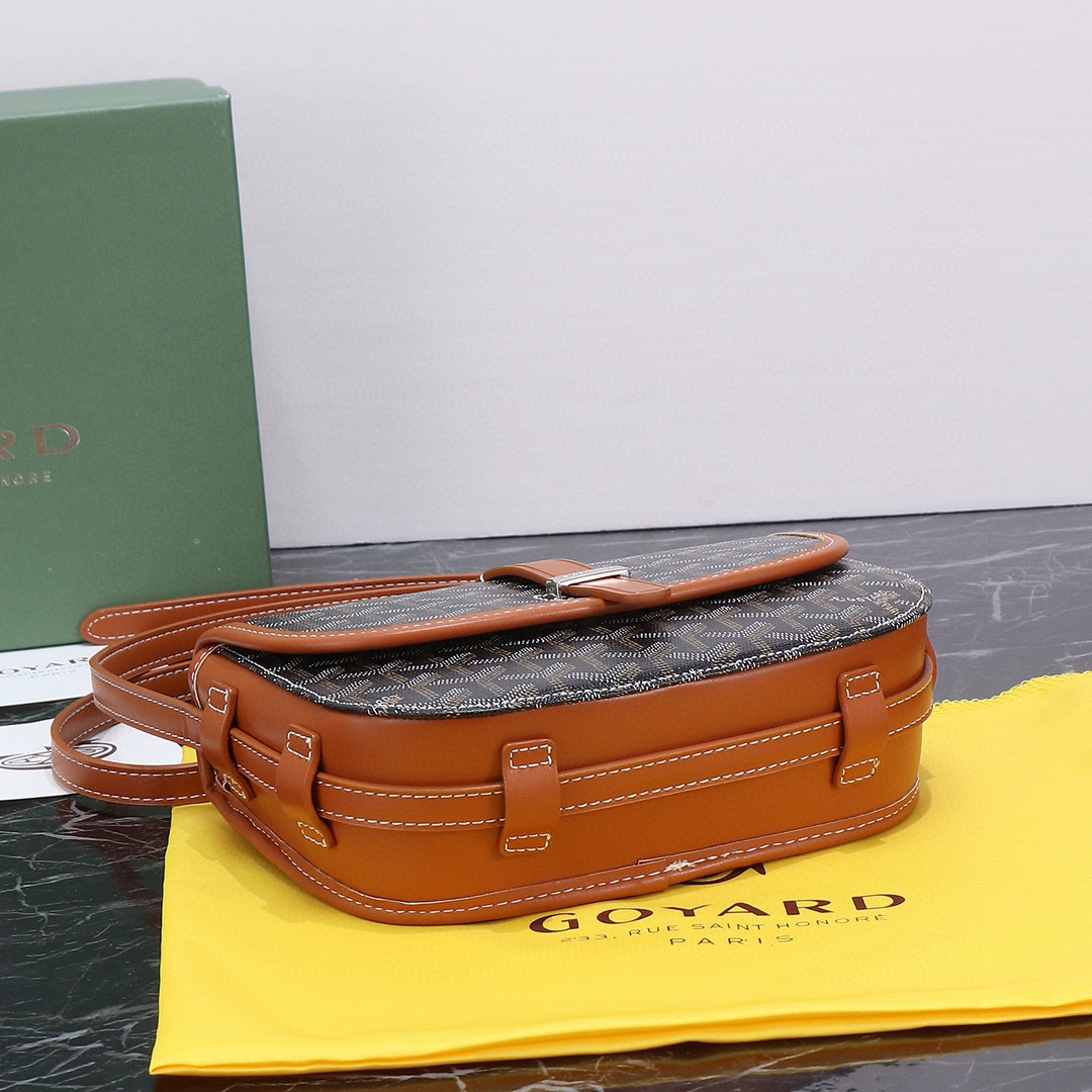 Goyard Messenger Bag Classic Black & Brown Color