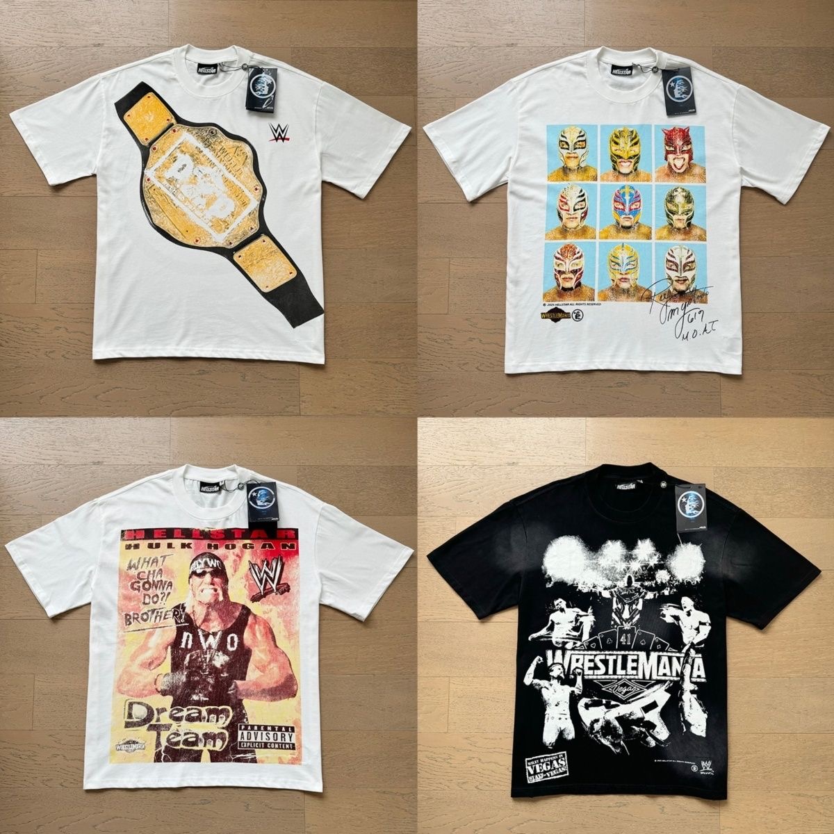 Hellstar wrestling Series T-shirt 4 Styles